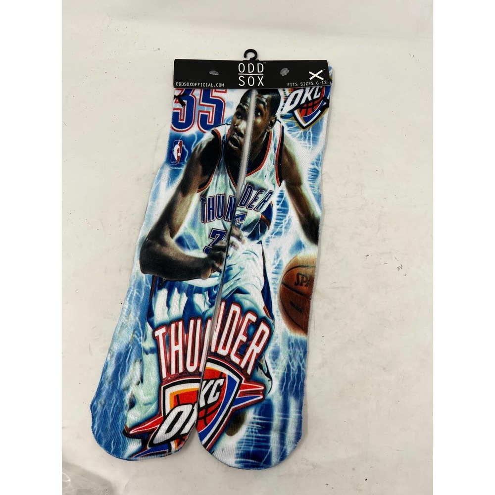 Odd Sox Kevin Durant OKC Socks Mens L